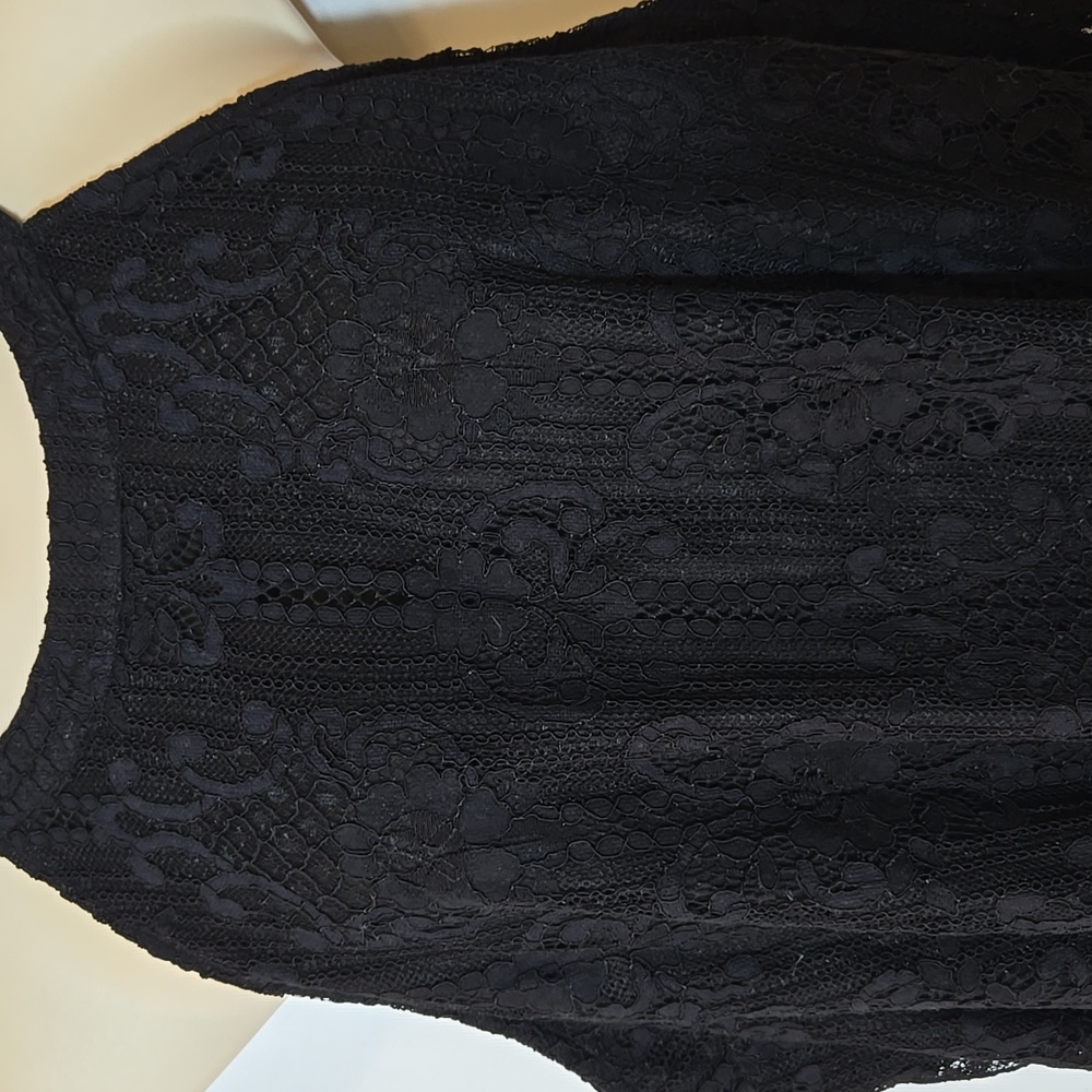 Torrid Black Lace Goddess Mock Neck Top Size 3 / 3X Whimsigoth Romantic Feminine - Picture 6 of 16